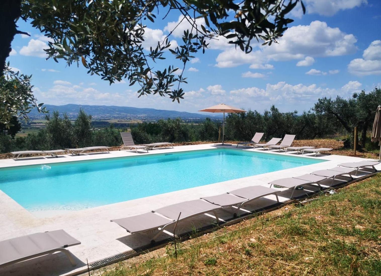 Agriturismo Villa Val D'Olivi Capodacqua  Kültér fotó